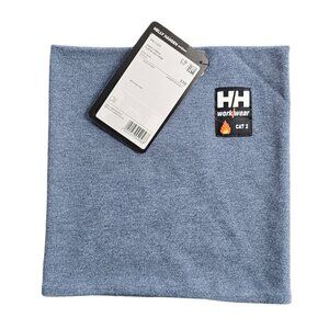 Helly Hansen Flame Resistant Fargo 2.0 Neck Gaiter, Blue, FR, Cat 2, Workwear